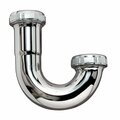 Sticky Situation Ace 1.25 x 1.25 in. Dia. Slip To Slip Chrome Plated Brass J Bend ST2738448
